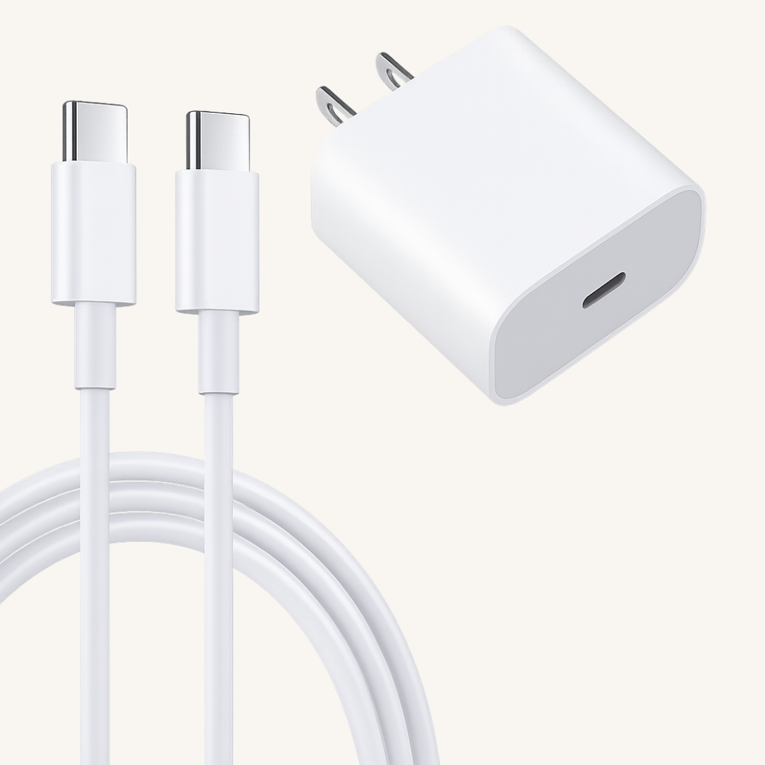 Extra Fast 45W USB-C Charger & Block